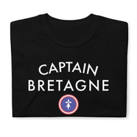 Thumbnail for T-shirt Bretagne noir - Captain Bretagne super-héros