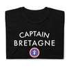 T-shirt Bretagne noir - Captain Bretagne super-héros