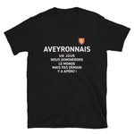 T-shirt cadeau humour apéro Aveyron - Nous dominerons le monde