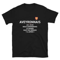 Thumbnail for T-shirt Aveyron bleu marine - Nous dominerons le monde