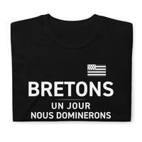 Thumbnail for T-shirt Bretagne noir - Nous dominerons le monde