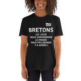 T-shirt cadeau humour apéro Breton - Nous dominerons le monde