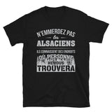 T-shirt idée cadeau humour Alsacien ne les emmerdez pas. Alsace