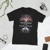 T-shirt Haïti noir - Yon Ameriken ki gen rasin ayisyen