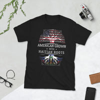 Thumbnail for American Grown with Haitian Roots - T-shirt standard Haïti