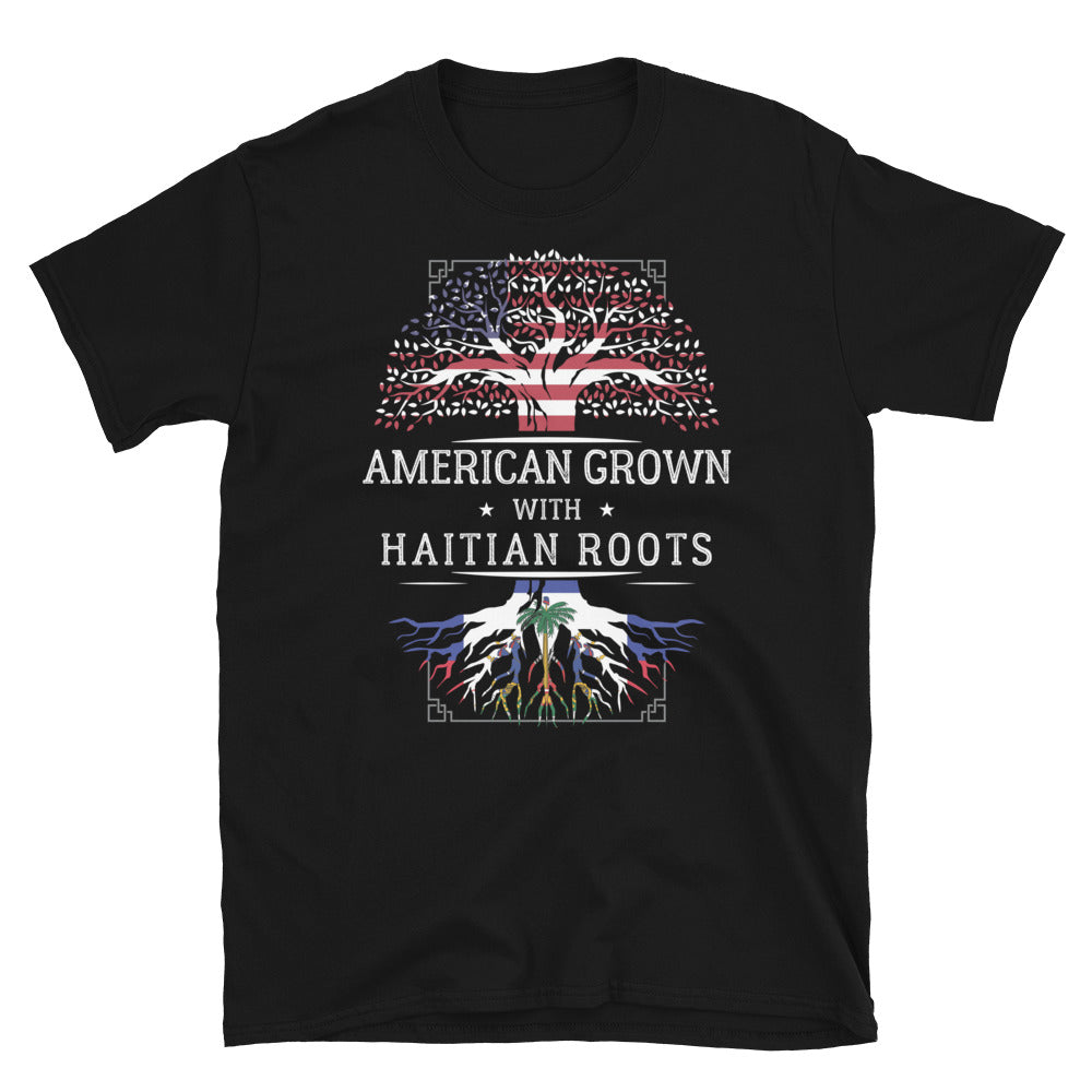 American Grown with Haitian Roots - T-shirt standard Haïti