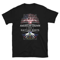 Thumbnail for American Grown with Haitian Roots - T-shirt standard Haïti