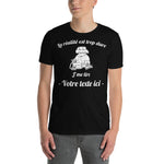 T-shirt Cadeau souvenir - Personnalisable - La réalité est trop dure
