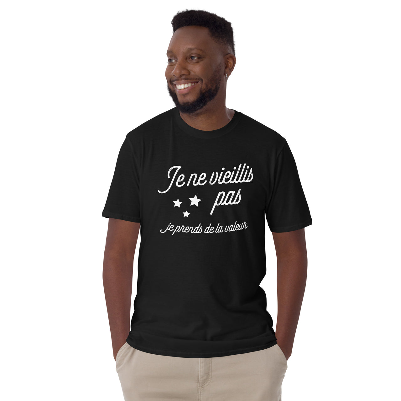 T-shirt départ à la retraite gris foncé chiné - Texte humoristique sur la retraite