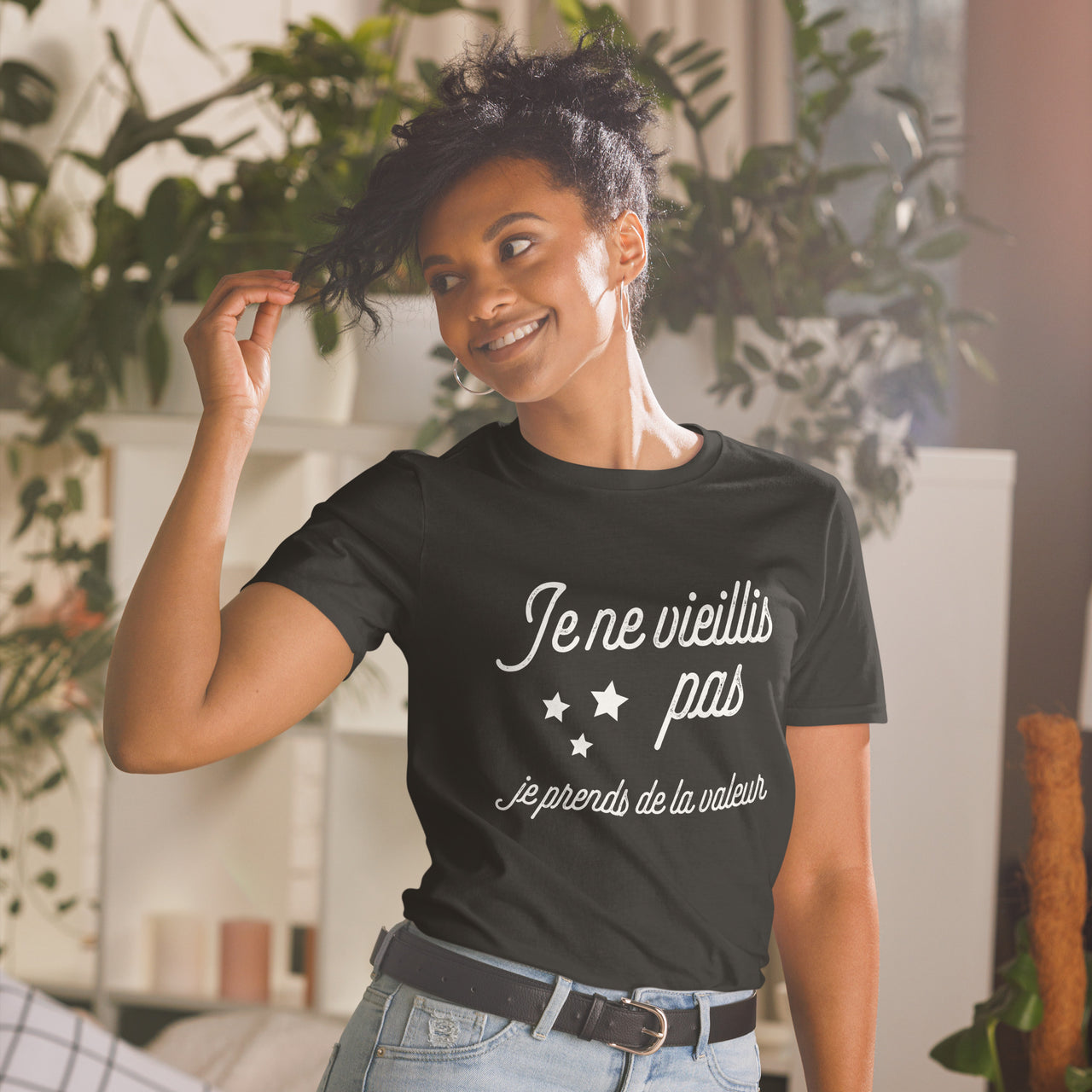 T-shirt départ à la retraite bleu marine - Texte humoristique sur la retraite