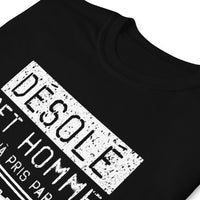 Thumbnail for Désolé cet homme est pris par une Lozérienne - T-shirt standard