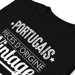 Portugais Vintage année personnalisable - T-shirt à personnaliser