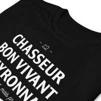 Thumbnail for Chasseur, bon vivant, Aveyronnais - T-shirt standard