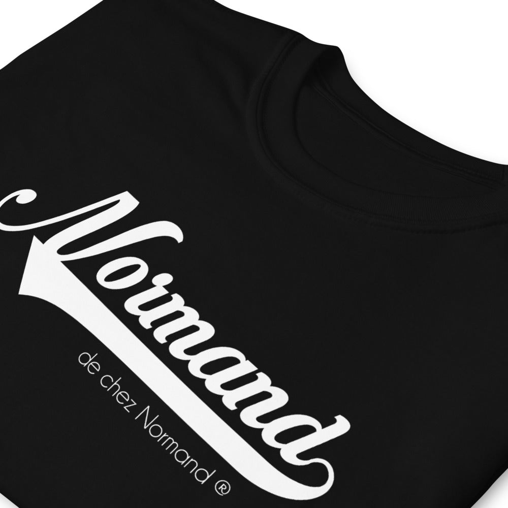 T-shirt Normand gris foncé chiné dos - Normand de chez Normand