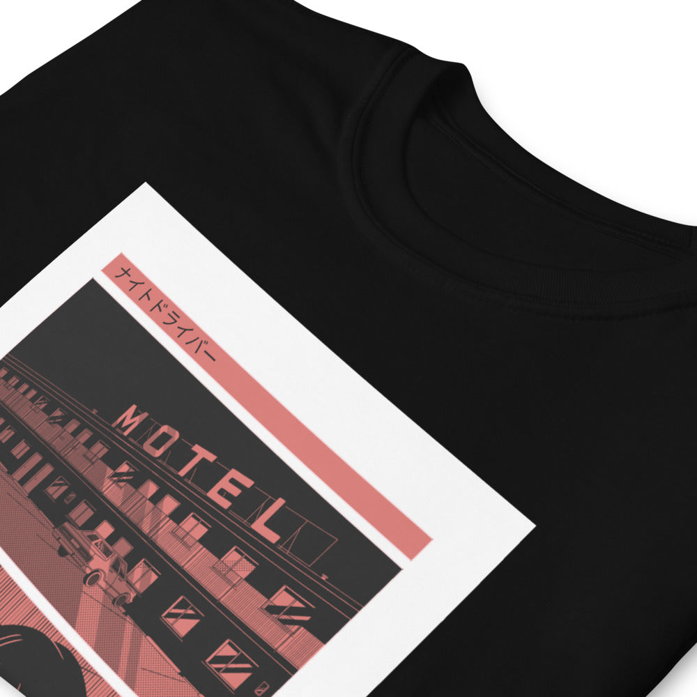 T-shirt Manga noir - Planche de dessin humoristique