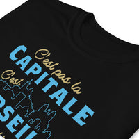 Thumbnail for T-shirt cadeau Supporter de Marseille - C'est pas la capitale c'est Marseille bébé - Provence