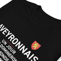 Thumbnail for T-shirt cadeau humour apéro Aveyron - Nous dominerons le monde