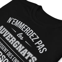 Thumbnail for T-shirt Auvergnats bleu marine - N'emmerdez pas les Auvergnats