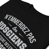 Thumbnail for T-shirt Vosges bleu marine dos - Ne les emmerdez pas avec humour