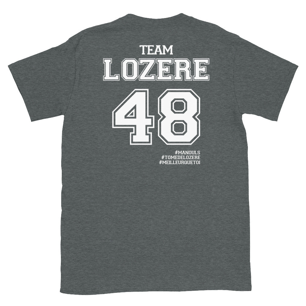 Team Lozère  48 - T-shirt standard - Ici & Là - T-shirts & Souvenirs de chez toi