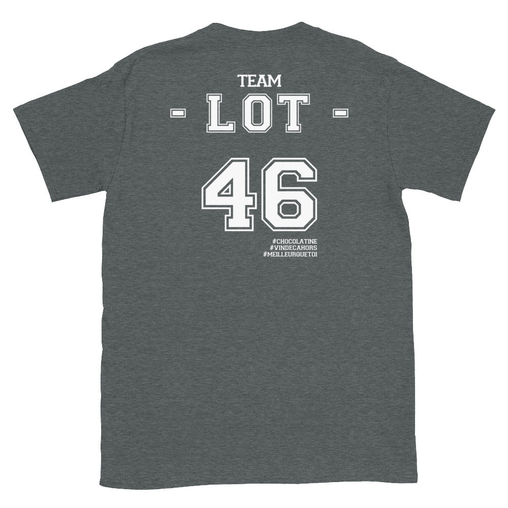Team Lot 46, Le Lot - T-shirt Unisexe Standard - Ici & Là - T-shirts & Souvenirs de chez toi