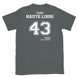 Team Haute-Loire 43 - T-shirt unisexe standard - Ici & Là - T-shirts & Souvenirs de chez toi