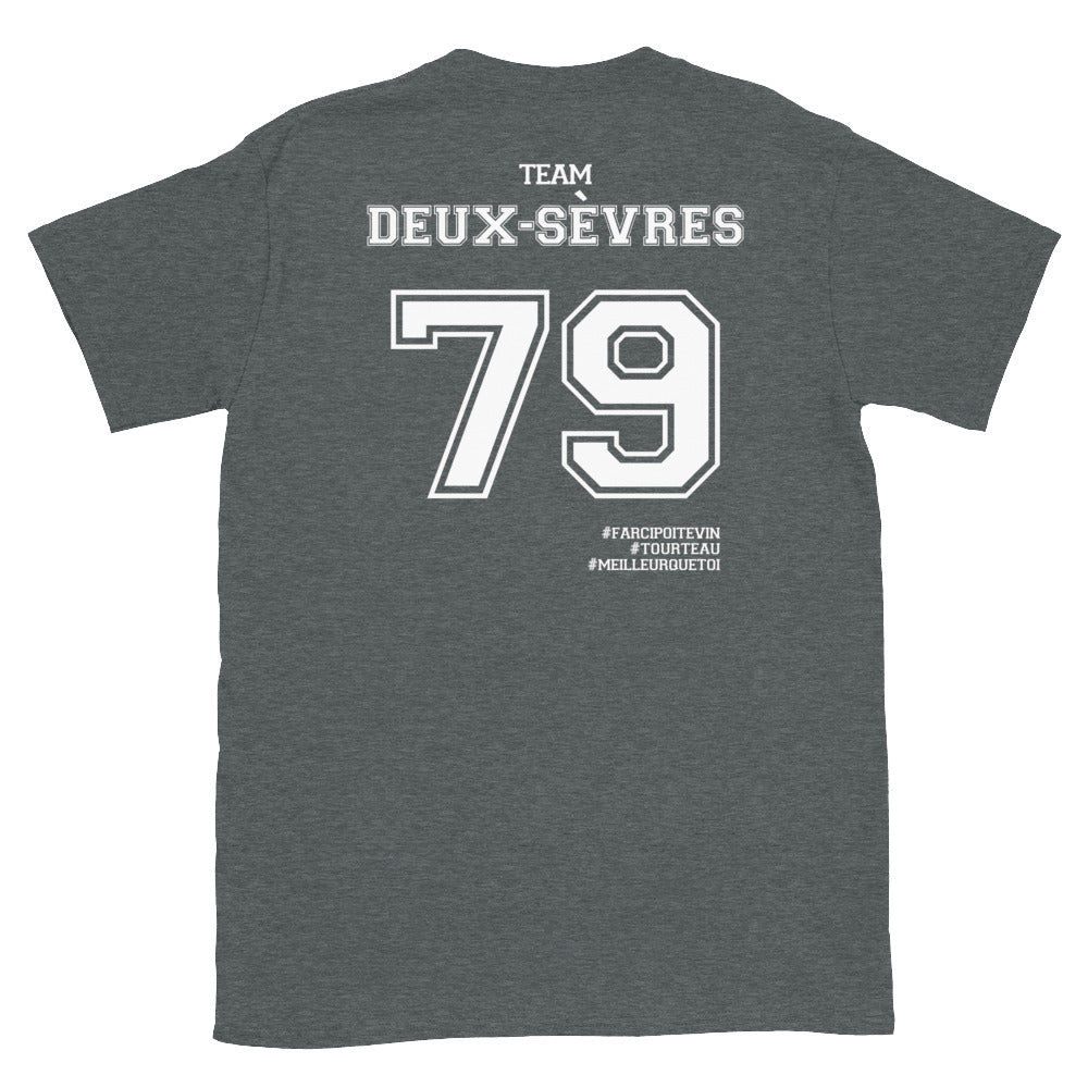 T-shirt Deux-Sèvres 79 Poitou - design humoristique