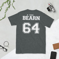 Thumbnail for T-shirt Béarn 64 gris foncé chiné dos - Fierté locale avec humour