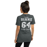 EVJF Team Diane 64 Personnalisable T-shirt Unisexe à Manches Courtes