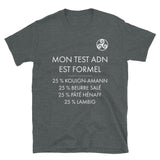 Breton (ne) : Test ADN - T-shirt standard - Ici & Là - T-shirts & Souvenirs de chez toi
