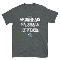 Thumbnail for Ardennais, je ne ferme pas ma gueule - T-shirt standard - Ici & Là - T-shirts & Souvenirs de chez toi