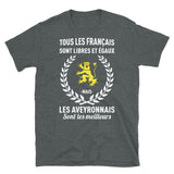 Libres et égaux - Aveyron - T-shirt standard - Ici & Là - T-shirts & Souvenirs de chez toi