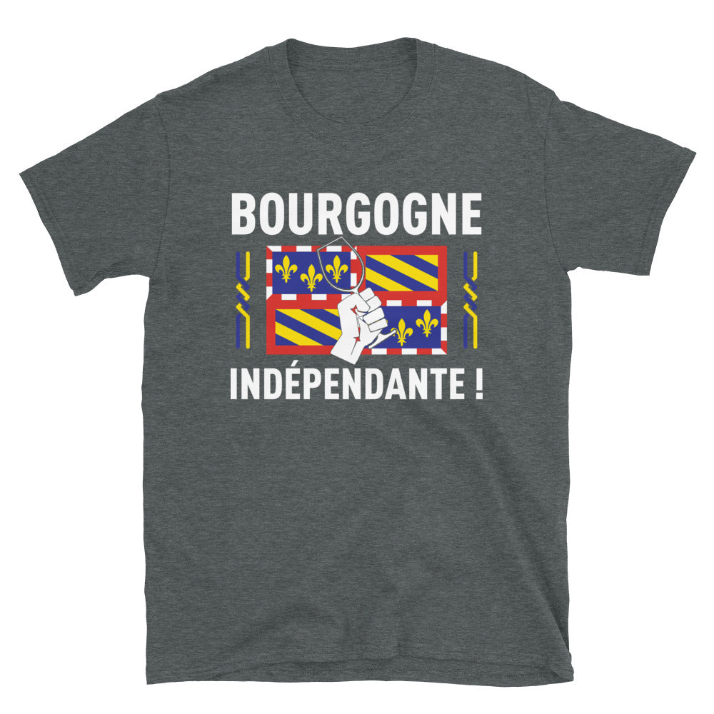 Bourgogne indépendante - T-shirt standard - Ici & Là - T-shirts & Souvenirs de chez toi