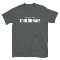 Thumbnail for T-shirt Toulonnais noir dos - Je m'en cague