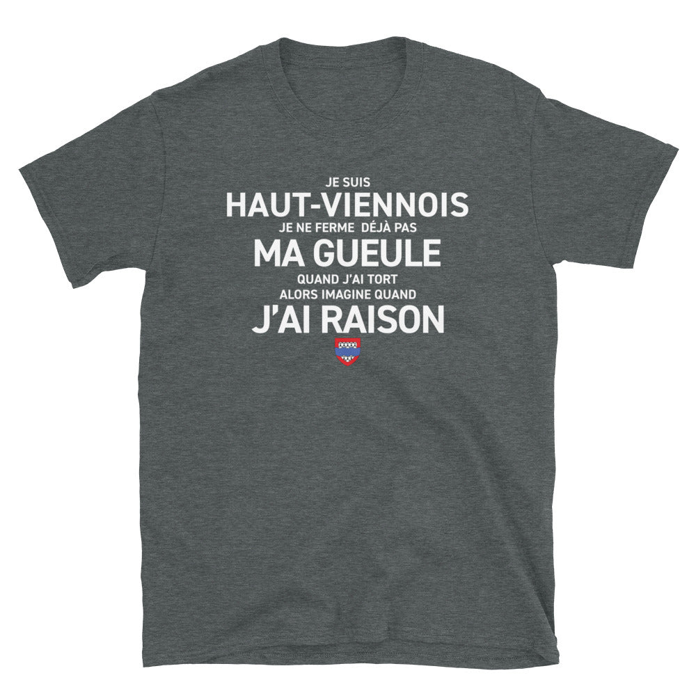 Haut-Viennois - Limousin - T-shirt standard - Ici & Là - T-shirts & Souvenirs de chez toi