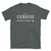 Thumbnail for T-shirt Gersois noir dos - Bac + 3 mention Apéro