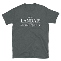 Thumbnail for T-shirt Landais Bac + 3 noir dos - Mention Apéro humoristique