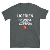 Je suis Ligérien je ne ferme pas ma gueule - T-shirt standard - Ici & Là - T-shirts & Souvenirs de chez toi