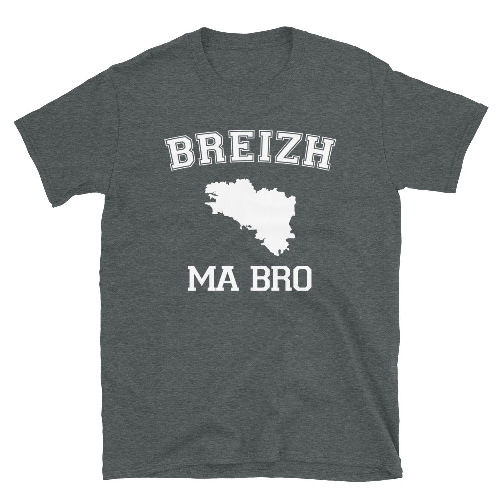 Breizh ma bro - Bretagne - T-shirt unisexe standard - Ici & Là - T-shirts & Souvenirs de chez toi