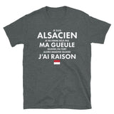 Alsacien je ne ferme pas ma gueule - T-shirt standard - Ici & Là - T-shirts & Souvenirs de chez toi