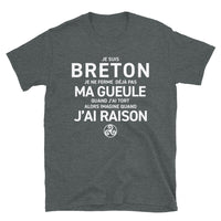 Thumbnail for Breton je ne ferme pas ma gueule - T-shirt standard - Ici & Là - T-shirts & Souvenirs de chez toi