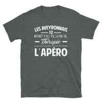Thumbnail for T-shirt Aveyron bleu marine dos - Thérapie des Aveyronnais