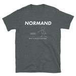 Normand, pas bon signe - T-shirt humour standard - Ici & Là - T-shirts & Souvenirs de chez toi