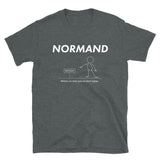 Normand, pas bon signe - T-shirt humour standard - Ici & Là - T-shirts & Souvenirs de chez toi