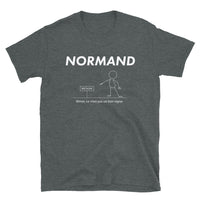 Thumbnail for T-shirt Normand bleu marine dos - Normand, pas bon signe