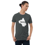 Love 12 - Aveyron Carte - T-shirt unisexe standard - Ici & Là - T-shirts & Souvenirs de chez toi