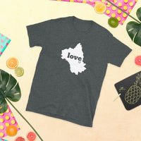 Thumbnail for T-shirt Aveyron carte gris sport - design humoristique et local