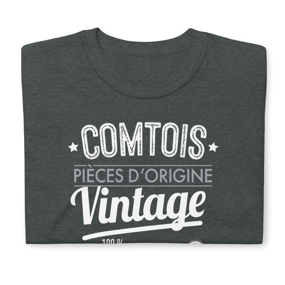 Comtois Vintage années personnalisable - T-shirt à personnaliser Franche-Comté