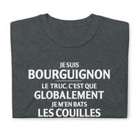 Thumbnail for Je suis Bourguignon, globalement m'en bats les couilles - T-shirt standard