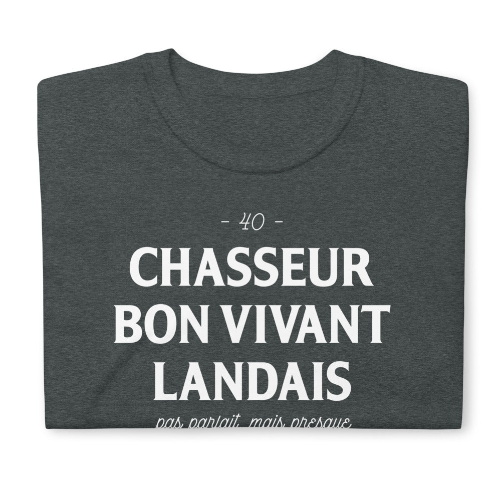 Chasseur, Bon vivant, Landais - T-shirt standard